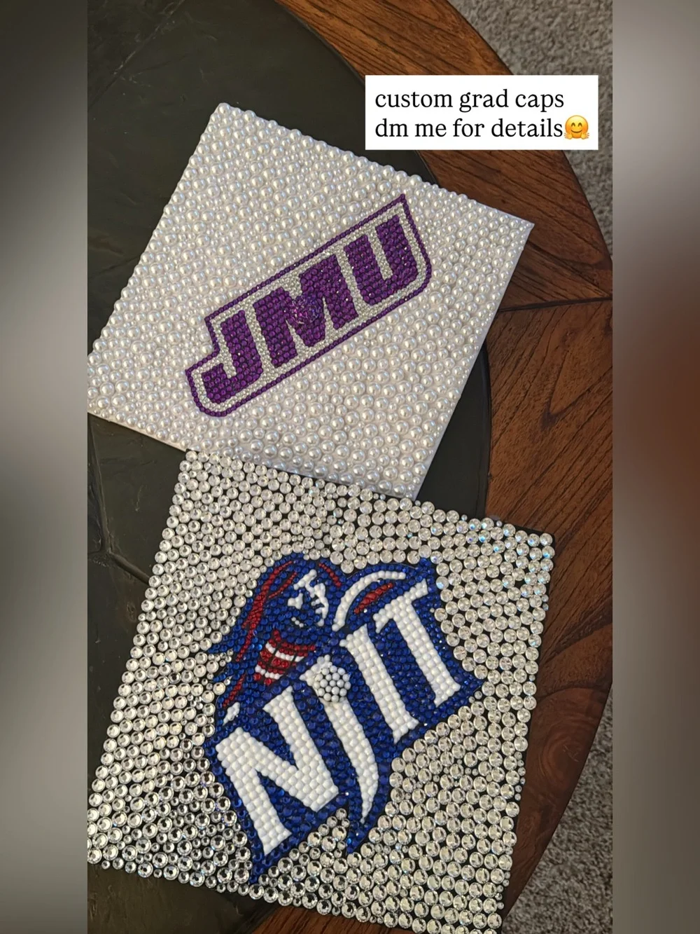Custom Bedazzled Graduation Cap